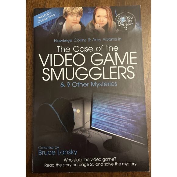 Hawkeye Collins & Amy Adams Mystery Chapter Books Juvenile Suspense Books 1-4 - Picture 6 of 12